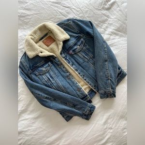 Levi’s Denim Sherpa Jacket
